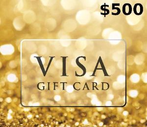 Visa Подарочная карта $500 US