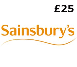Sainsbury's £25 Подарочная карта UK