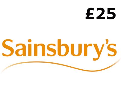 Sainsbury's £25 Подарочная карта UK