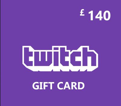 Twitch GBP 140 Подарочная карта UK