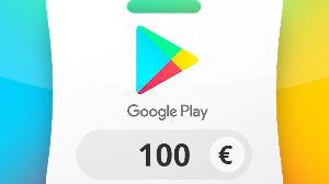 Google Play EUR 100 Подарочная карта EU