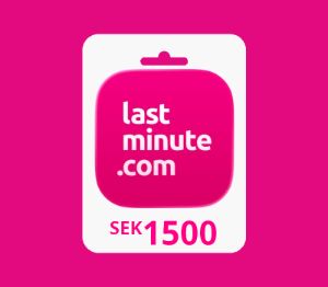Lastminute.com SEK 1500 Подарочная карта SE