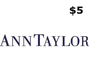 Ann Taylor $5 Подарочная карта US
