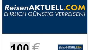 Reisen Aktuell €100 Подарочная карта DE