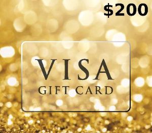 Visa Подарочная карта $200 US