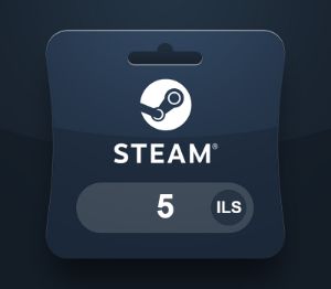 Steam Wallet ILS 5 Подарочная карта IL