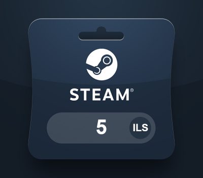 Steam Wallet ILS 5 Подарочная карта IL