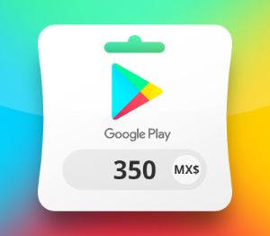 Google Play MXN 350 Подарочная карта MX