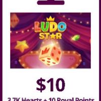Ludo Star USD 10 Подарочная карта