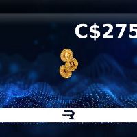 Rewarble Crypto CAD 275 Подарочная карта