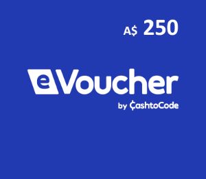 CashtoCode A$250 Подарочная карта AU