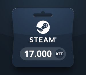 Steam Wallet KZT 17000 Подарочная карта KZ