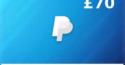 Rewarble PayPal GBP 70 Подарочная карта UK