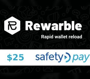 Rewarble SafetyPay $25 Подарочная карта