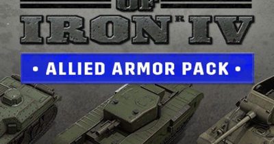 Hearts of Iron IV - Allied Armor Pack DLC EU Steam Ключ