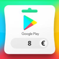 Google Play EUR 8 Подарочная карта DE