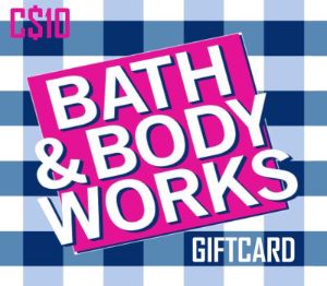 Bath & Body Works CAD 10 Подарочная карта CA