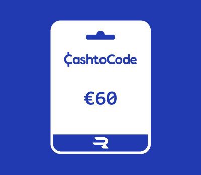 Rewarble CashtoCode EUR 60 Подарочная карта EU