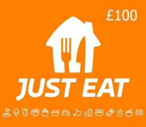 Just Eat GBP 100 Подарочная карта UK