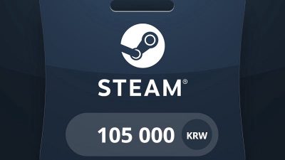 Steam Wallet KRW 105000 Подарочная карта KR