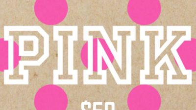 Victoria's Secret PINK $50 Подарочная карта US