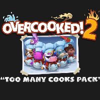 Overcooked! 2 + Too Many Cooks Pack DLC Набор EU Steam Ключ