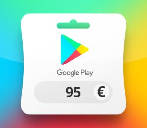 Google Play EUR 95 Подарочная карта DE