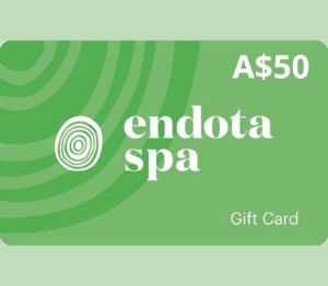 Endota Spa AUD 50 Подарочная карта AU