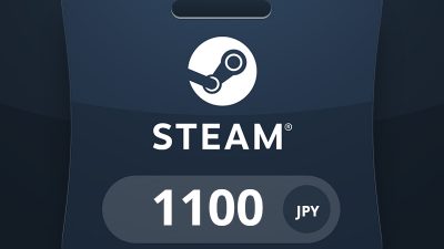 Steam Wallet JPY 1100 Подарочная карта JP