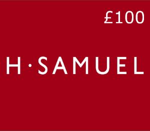 H Samuel £100 Подарочная карта UK