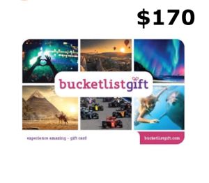 BucketlistGift USD 170 Подарочная карта US