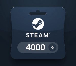 Steam Wallet TRY 4000 Подарочная карта TR