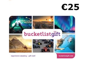 BucketlistGift EUR 25 Подарочная карта DE