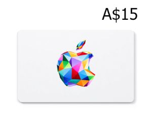 Apple A$15 Подарочная карта AU