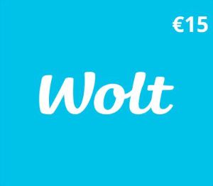Wolt EUR 15 Подарочная карта DE