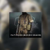 Metal Gear Solid V: The Phantom Pain - Fatigues (Naked Snake) DLC Steam Ключ