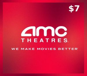 AMC Theatres $7 Подарочная карта US