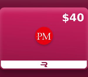 Rewarble Perfect Money USD 40 Подарочная карта
