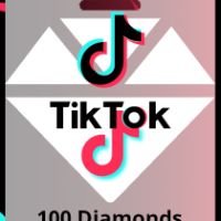 TikTok 100 Diamonds Ключ CN