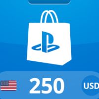 PlayStation Network Карта USD 250 Подарочная карта US