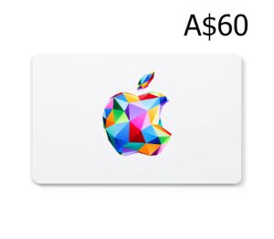 Apple A$60 Подарочная карта AU