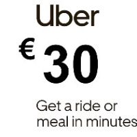 Uber EUR 30 Voucher EU