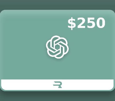 Rewarble ChatGPT USD 250 Подарочная карта