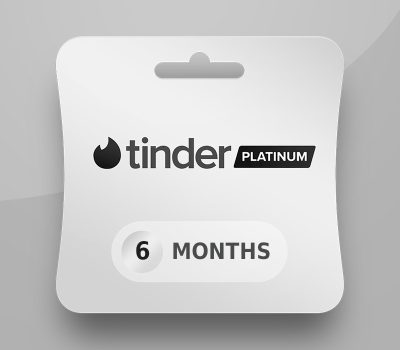 Tinder Platinum - 6 мес. подписка Ключ NL