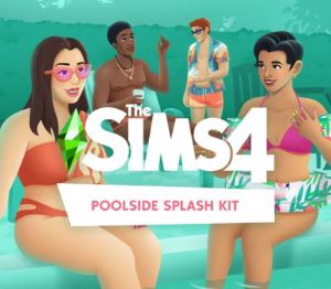 The Sims 4 - Poolside Splash Kit DLC EA App Ключ