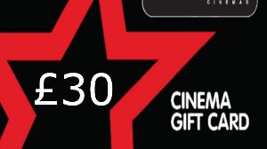 Cineworld Cinema £30 Подарочная карта UK