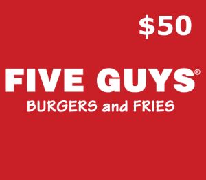 Five Guys USD 50 Подарочная карта US