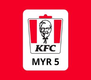 KFC MYR 5 Подарочная карта MY