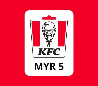 KFC MYR 5 Подарочная карта MY