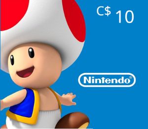 Nintendo eShop Предоплаченная карта CAD 10 Ключ